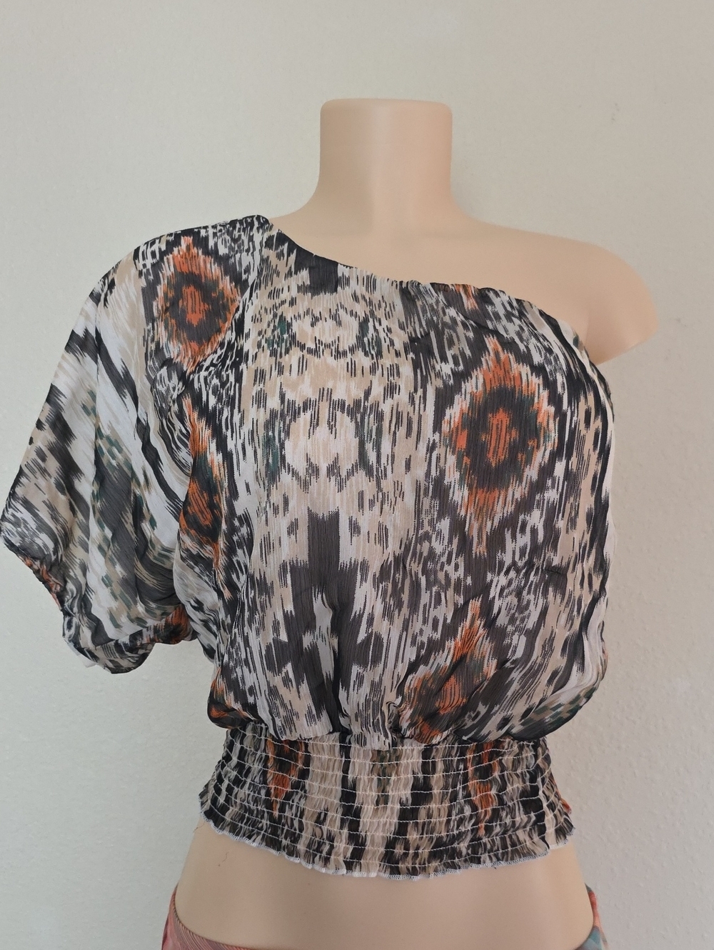 Y2K Wet Seal Off The Shoulder Top Size Small